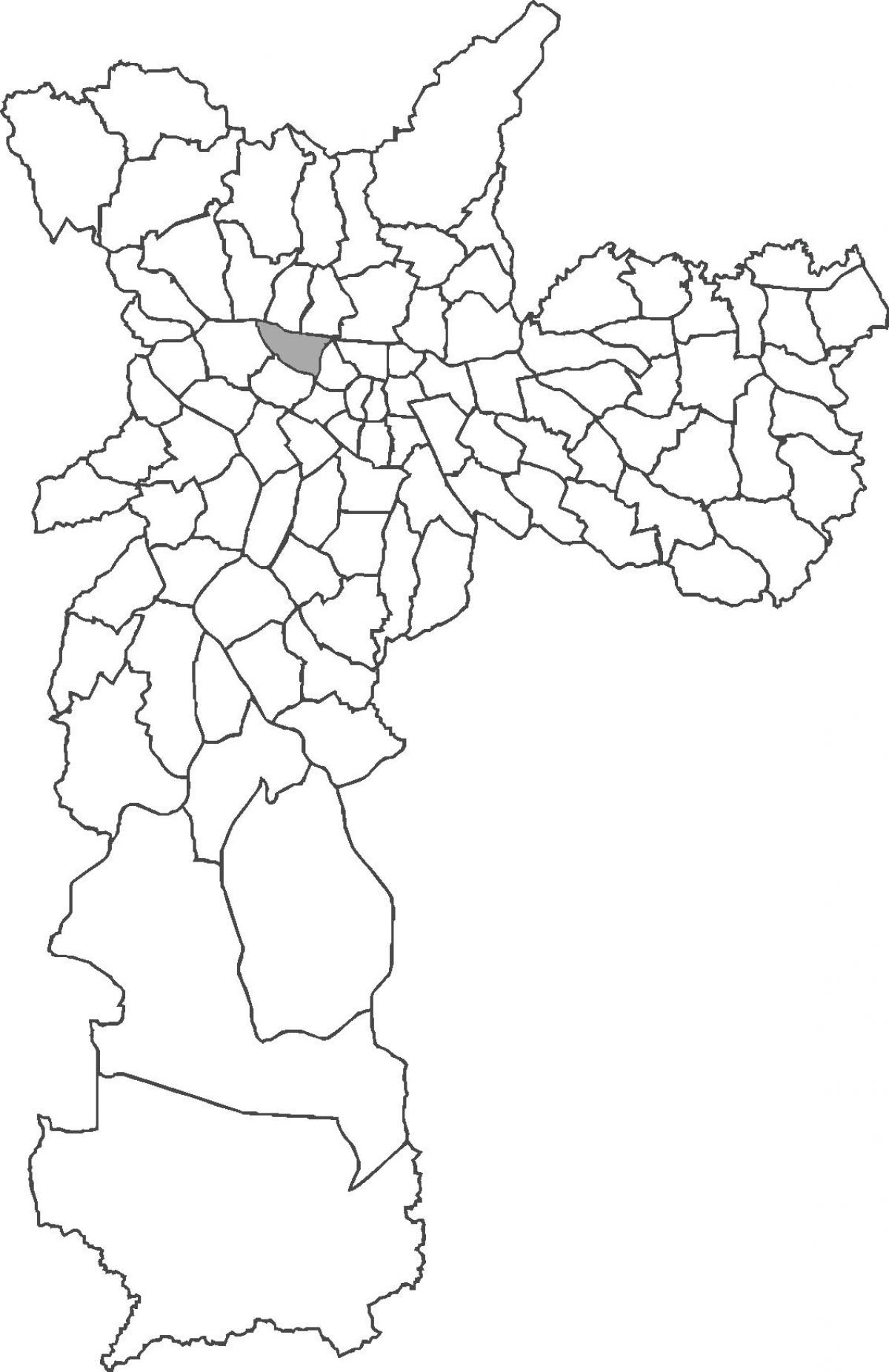Քարտեզ Barra-Фунда շրջան