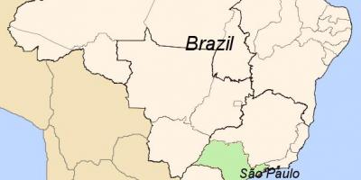 Քարտեզ Բրազիլիայի Սան