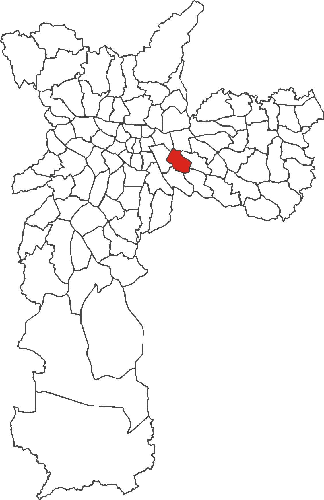 Քարտեզ Агуа Մրցավազք շրջան