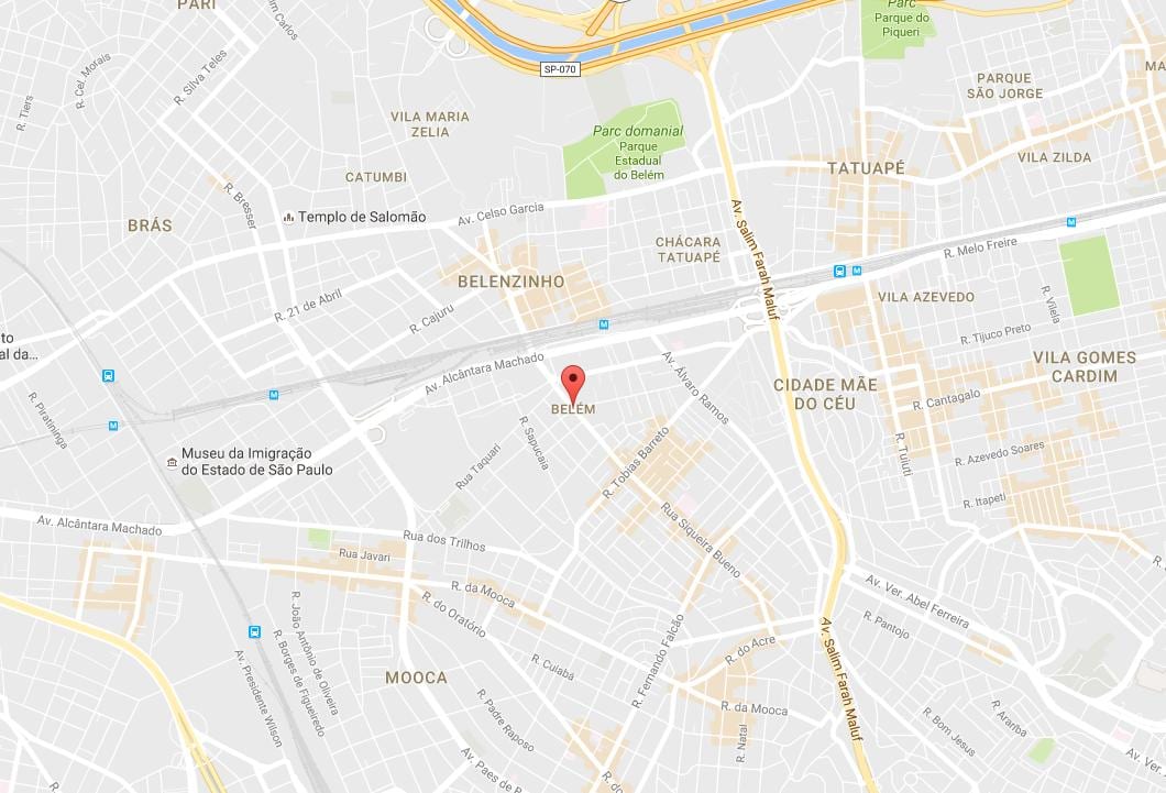 Քարտեզ Белен-Սան