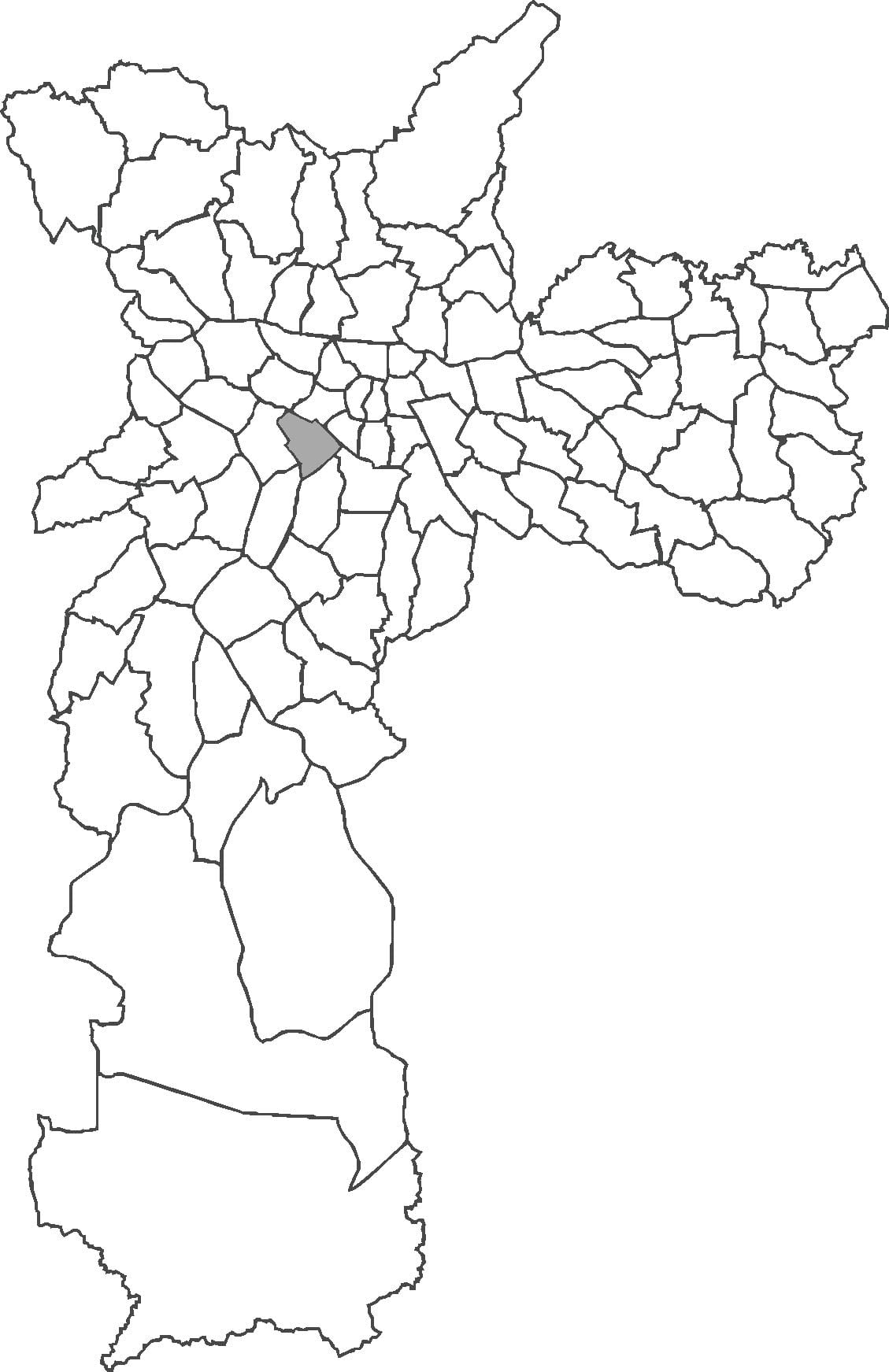 Քարտեզ Жардим Паулиста շրջան
