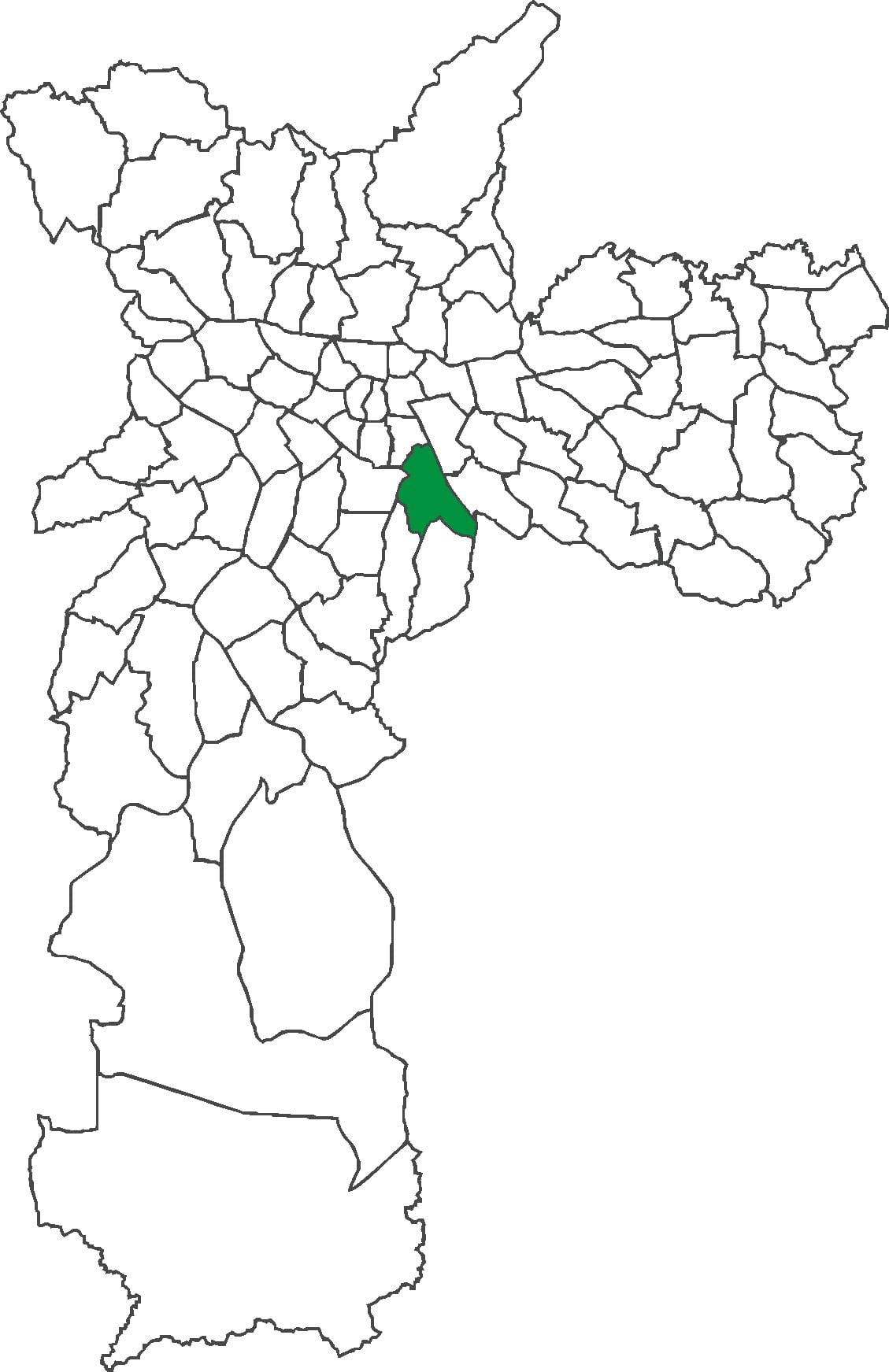 Քարտեզ Ипиранга շրջան