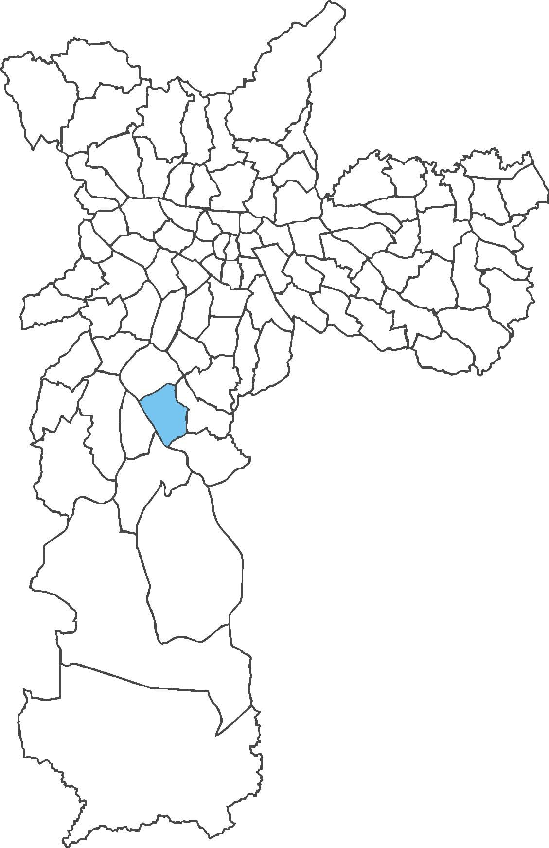 Քարտեզ Кампу-Grandi navi շրջան