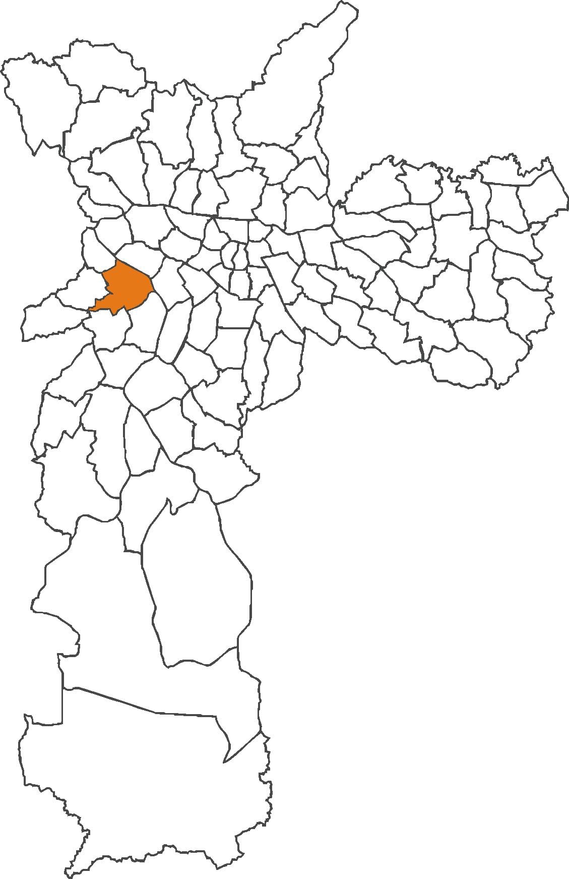 Քարտեզ Butantã շրջան