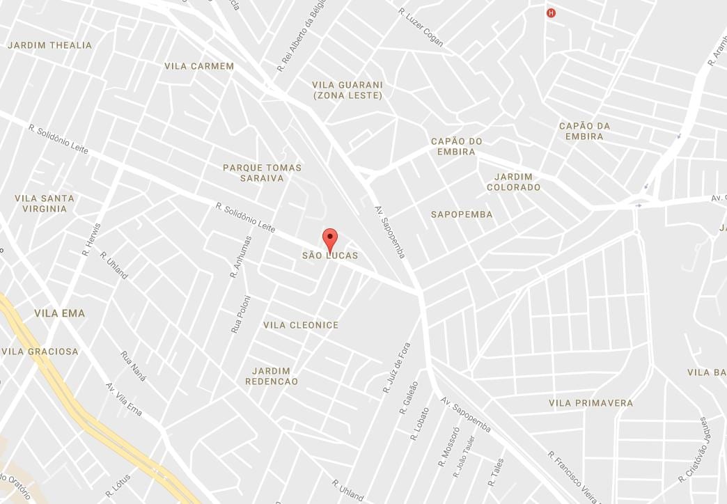 Քարտեզ Սան Լուկասը Սան