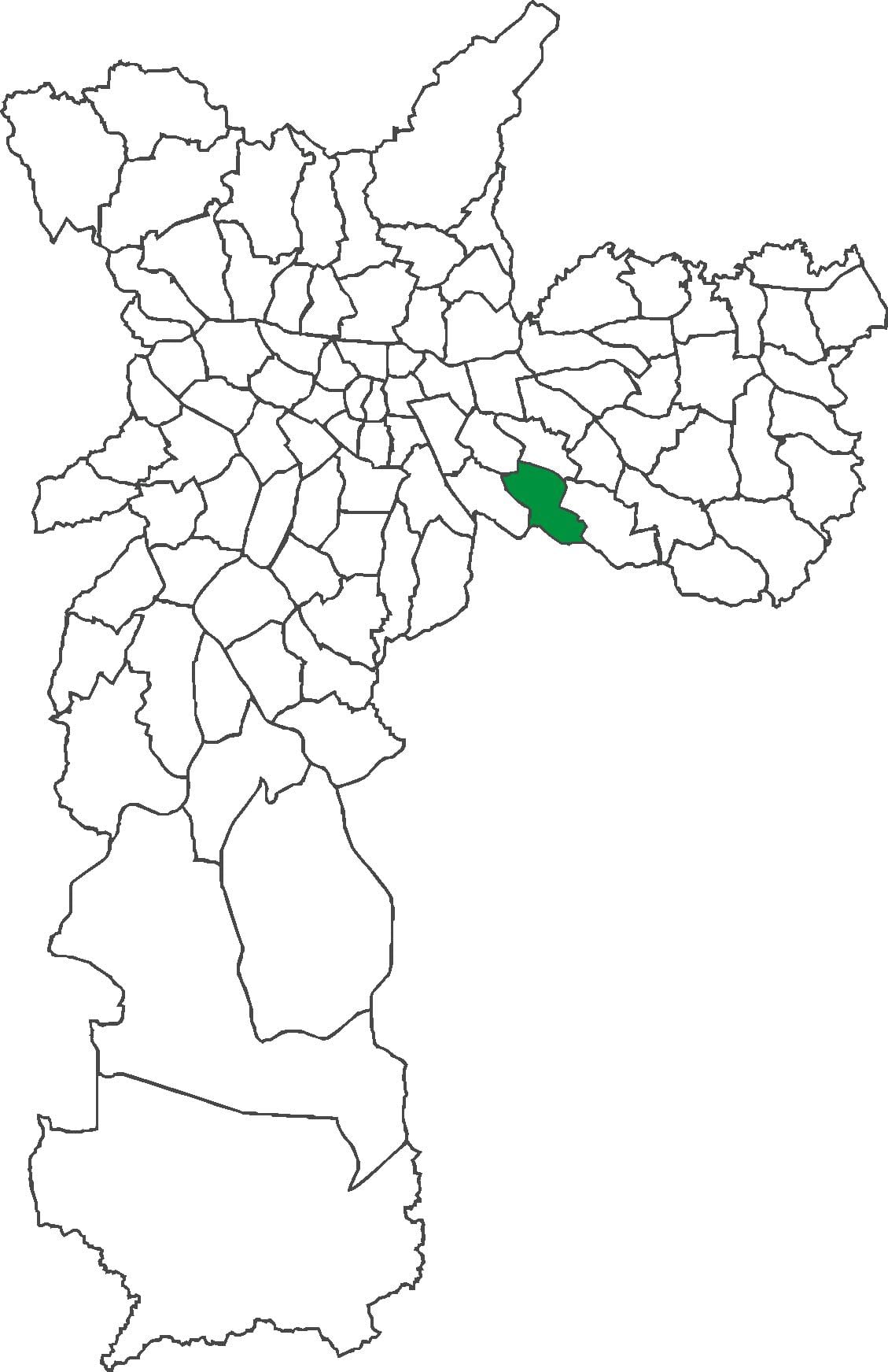 Քարտեզ Սան Լուկաս շրջան