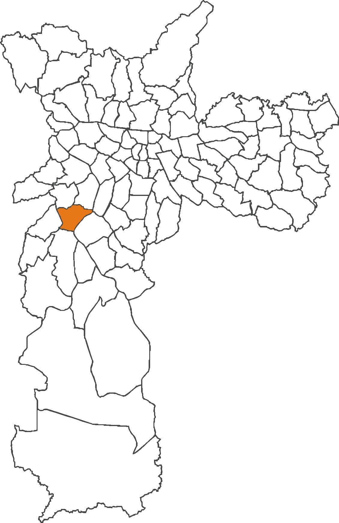 Քարտեզ Վիլա Andrade շրջան