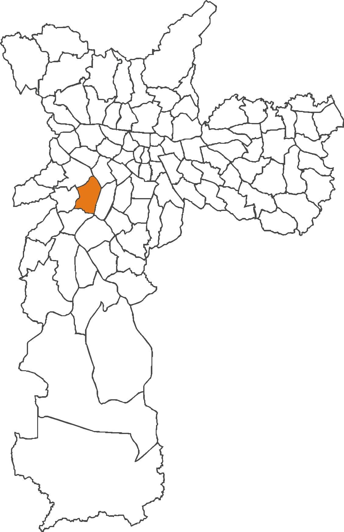 Քարտեզ շրջան Морумби