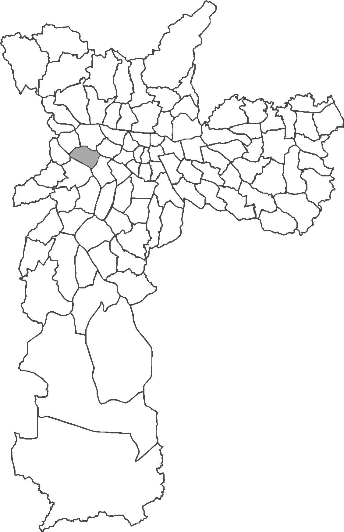 Քարտեզ Ալտո-դե-Пинейрос շրջան
