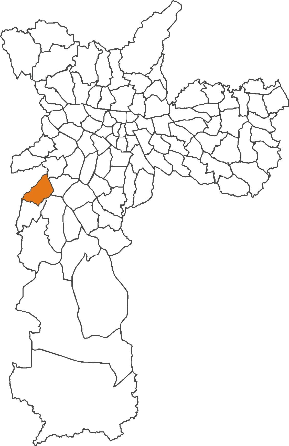 Քարտեզ Campo Лимпо շրջան
