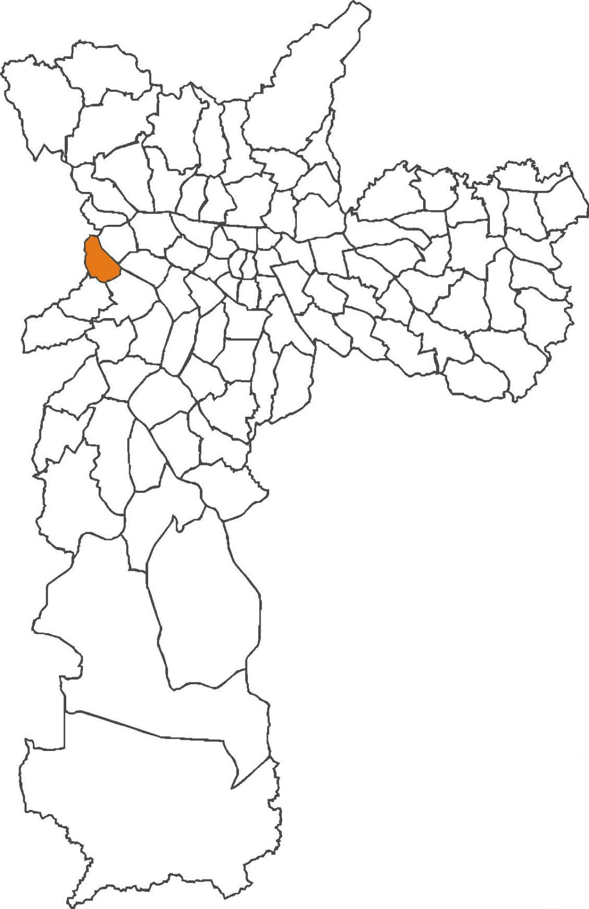 Քարտեզ շրջան Jaguaré