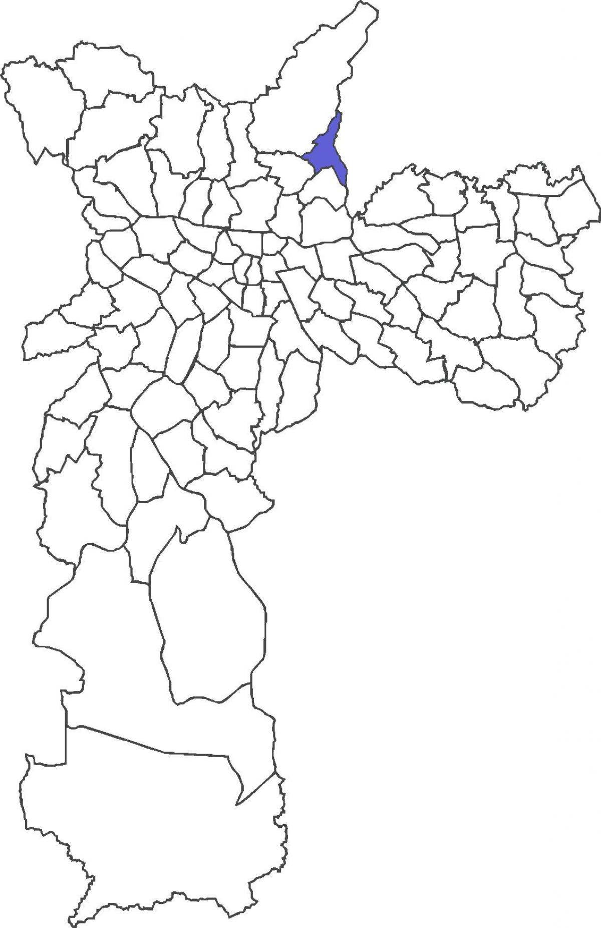 Քարտեզ Jaçanã շրջան