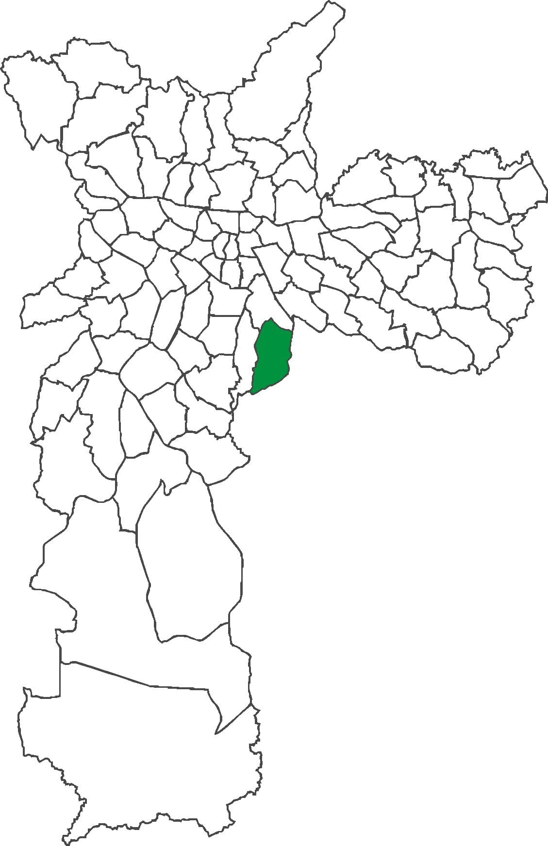 Քարտեզ Sacomã շրջան