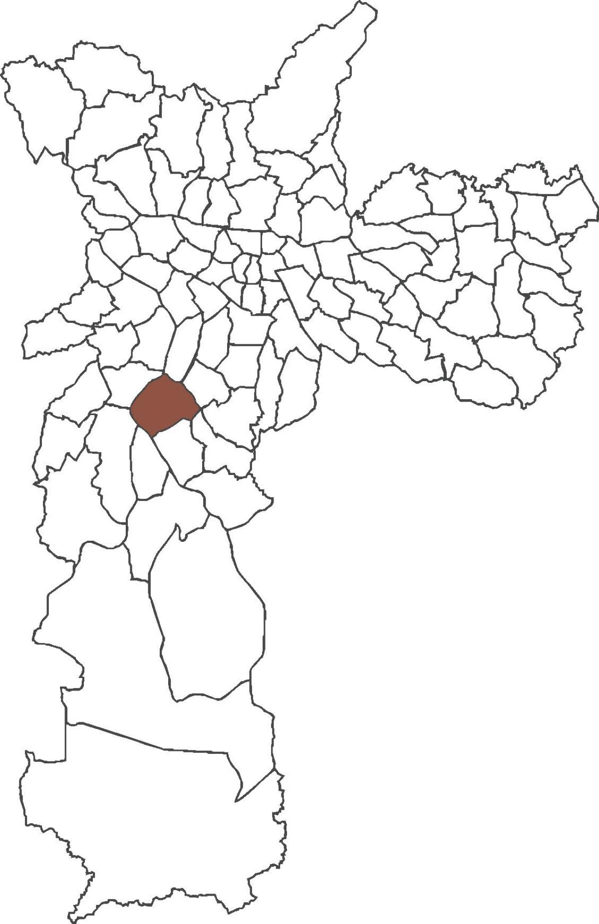 Քարտեզ Սանտո-Амару շրջան