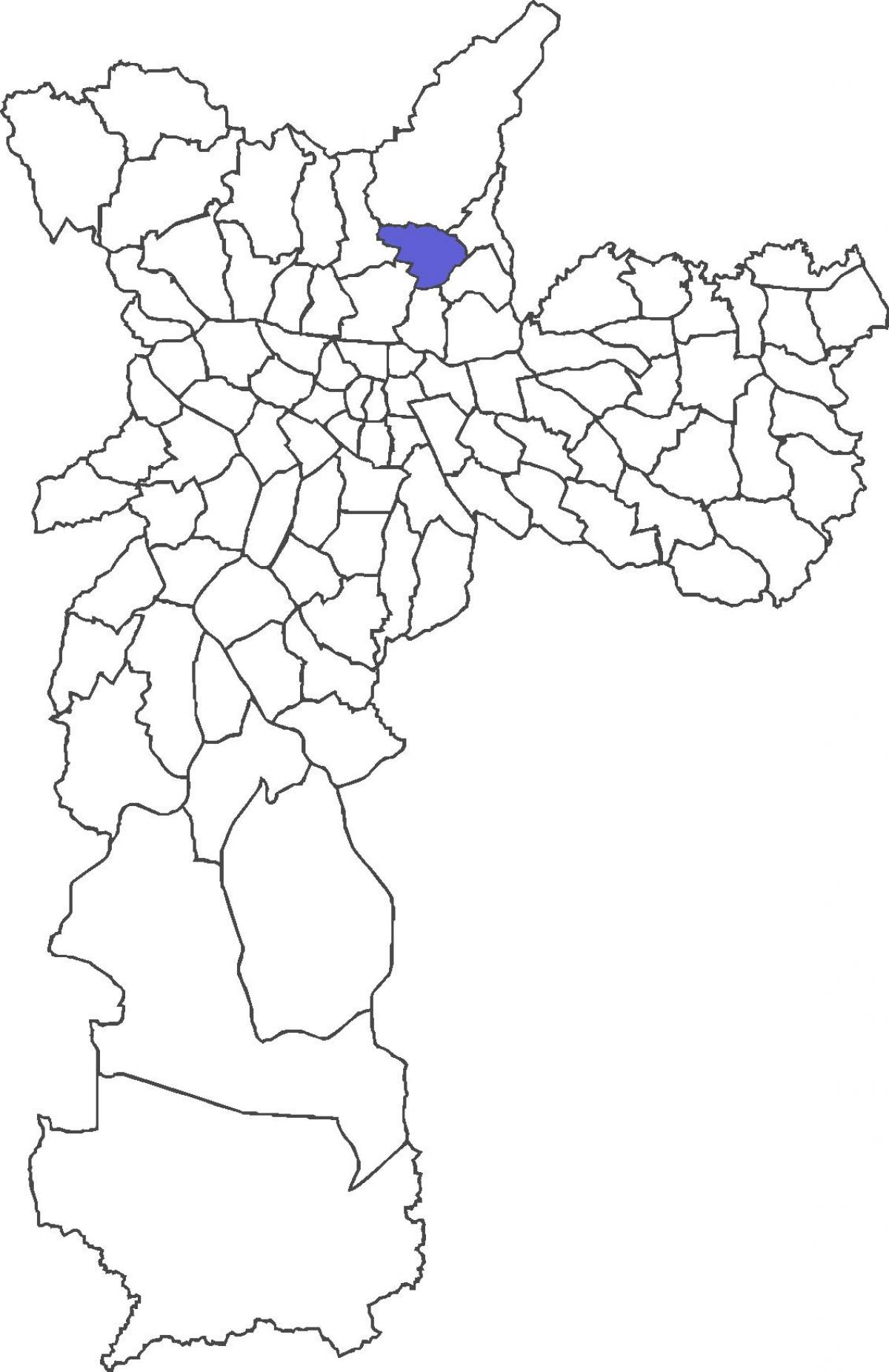 Քարտեզ Tucuruvi շրջան