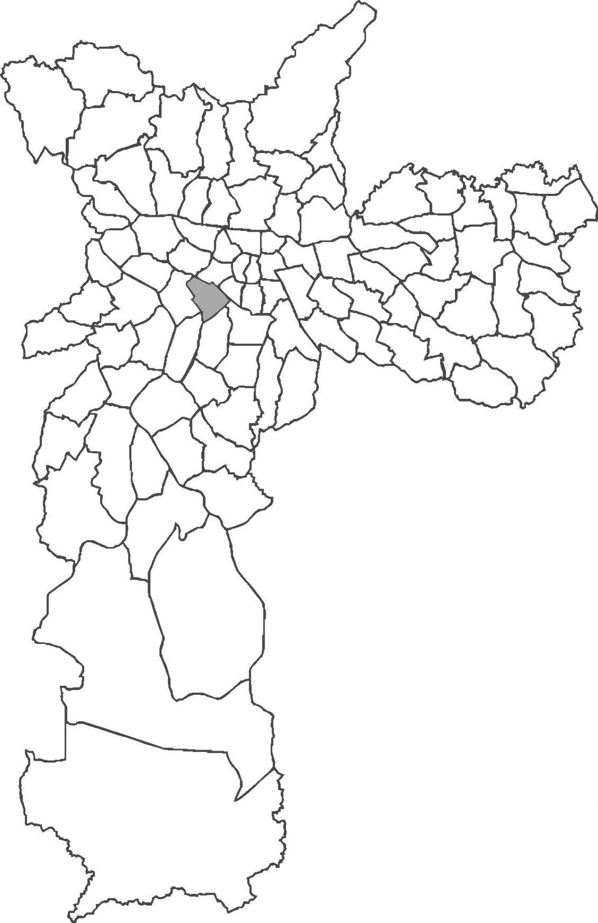 Քարտեզ Жардим Паулиста շրջան