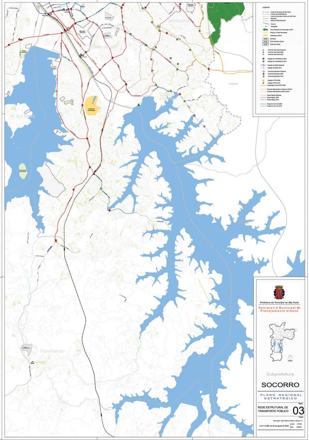 Քարտեզ Капела DOO Сокорро-Սան - հասարակական տրանսպորտը