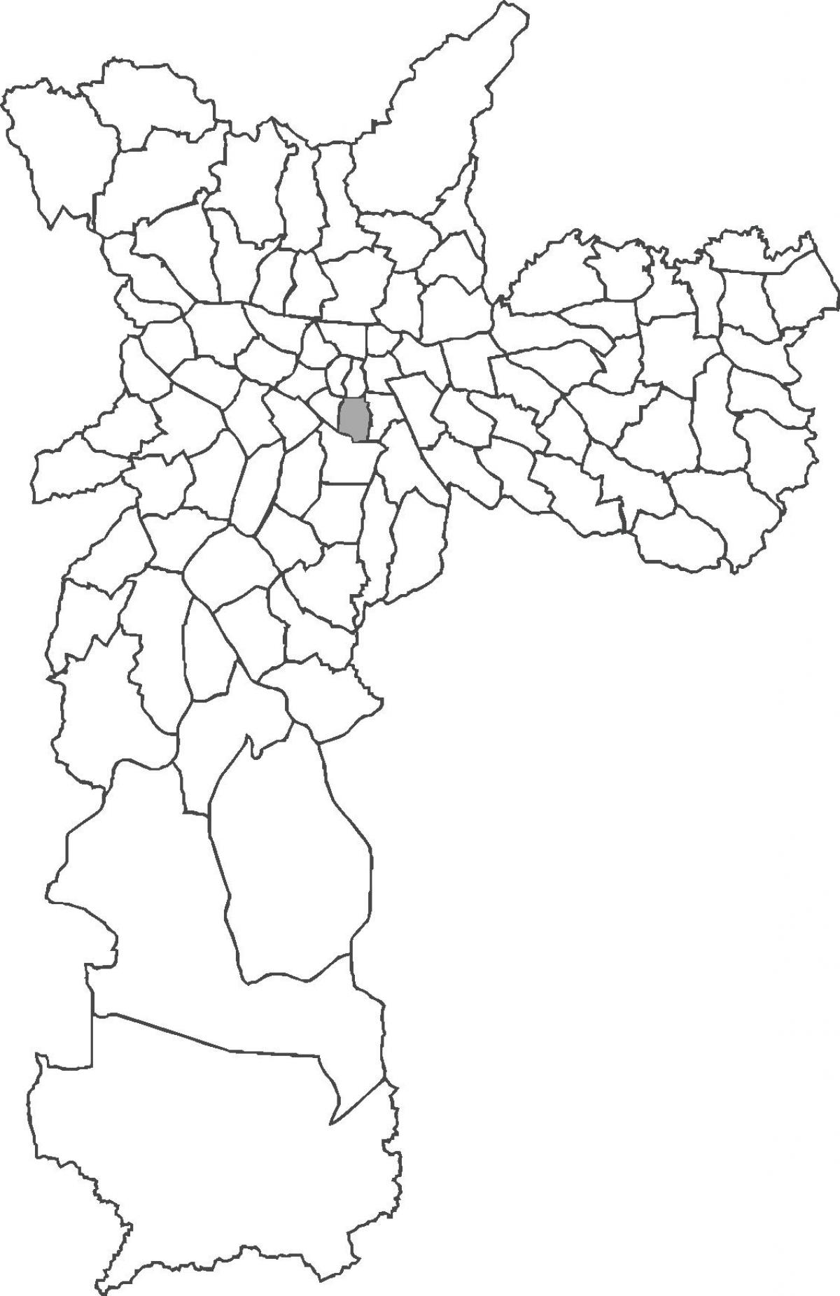 Քարտեզ Либердаде շրջան