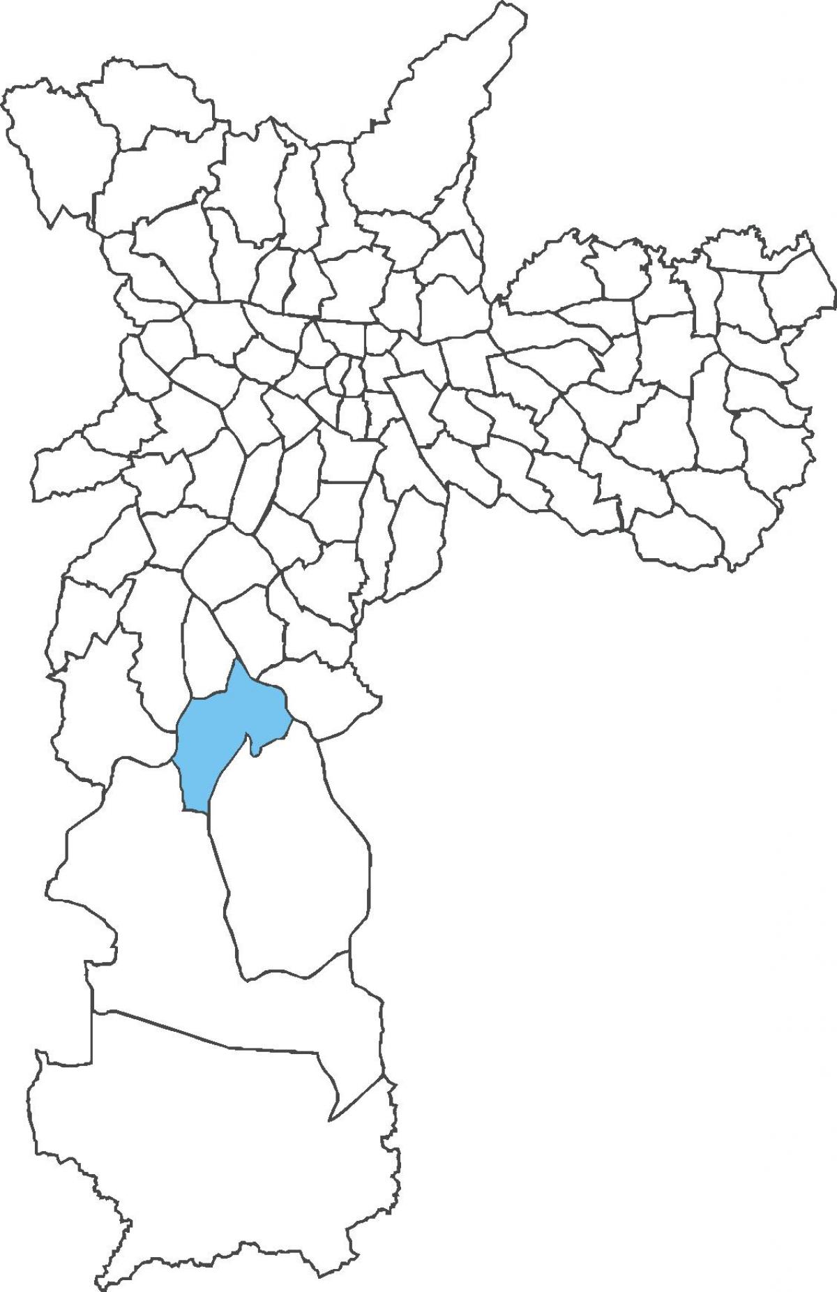 Քարտեզ քաղաքի Дутра շրջան