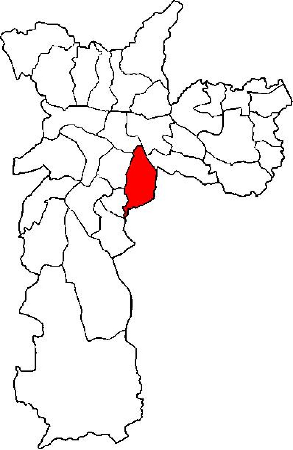 Քարտեզ супрефектур Ипиранга-Սան