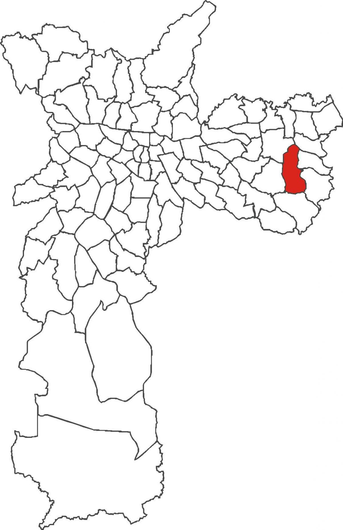 Քարտեզ շրջան Ժոզե Бонифасиу