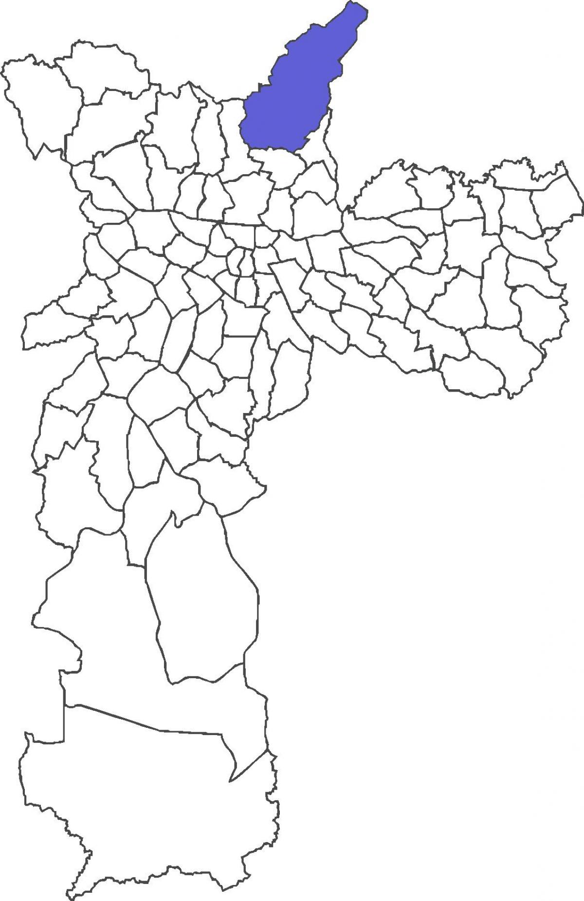 Քարտեզ շրջան Tremembé