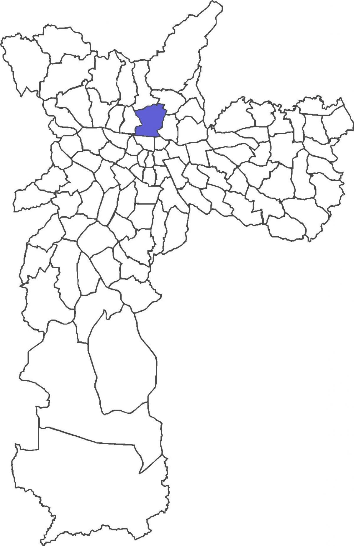 Քարտեզ Սանտանան շրջան