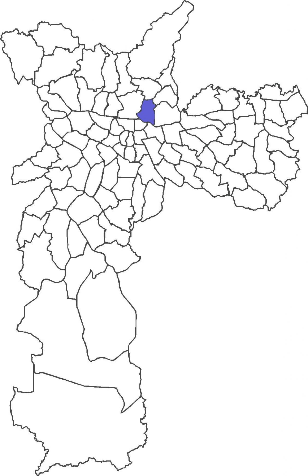 Քարտեզ շրջան Վիլա Гильерне