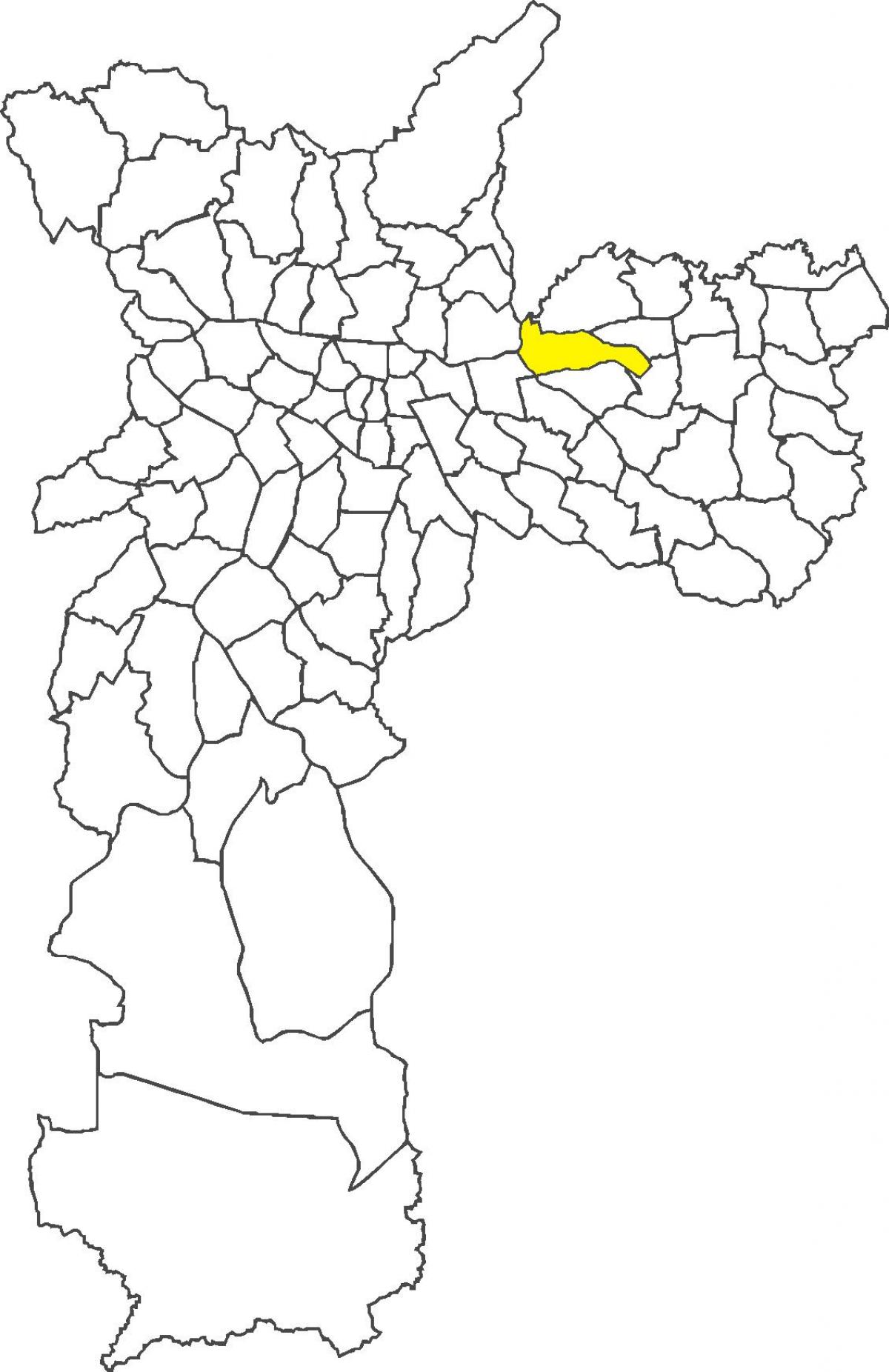 Քարտեզ Պենյա շրջան