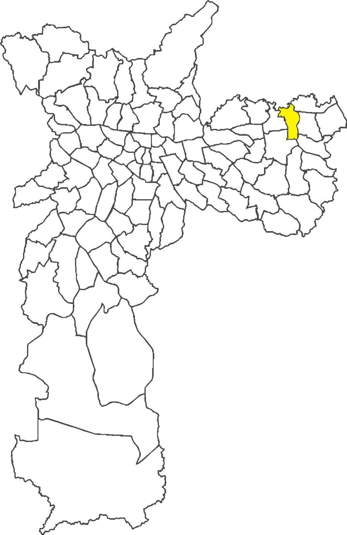 Քարտեզ Սան Мигел-Паулиста շրջան