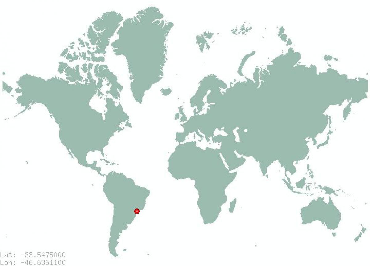Քարտեզ Սան աշխարհում