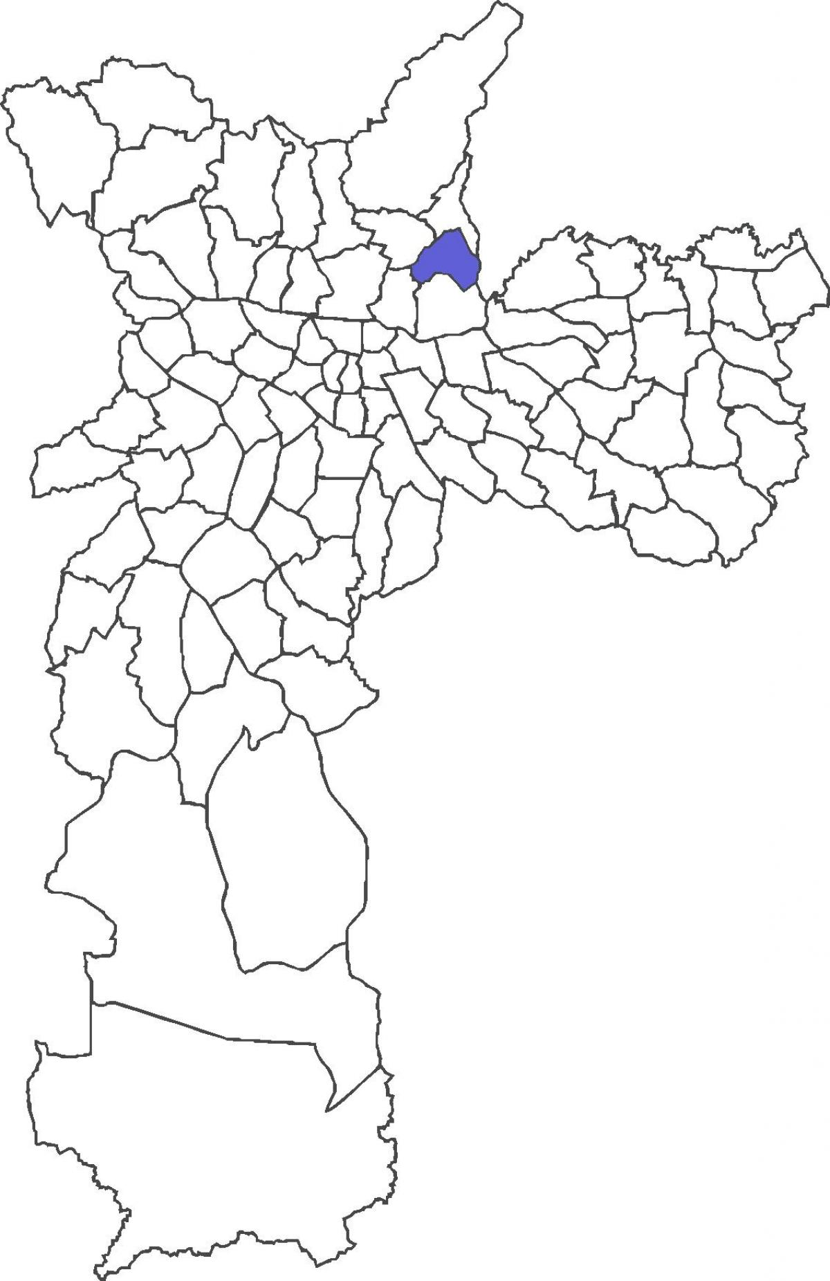Քարտեզ շրջան Վիլա Медейрос