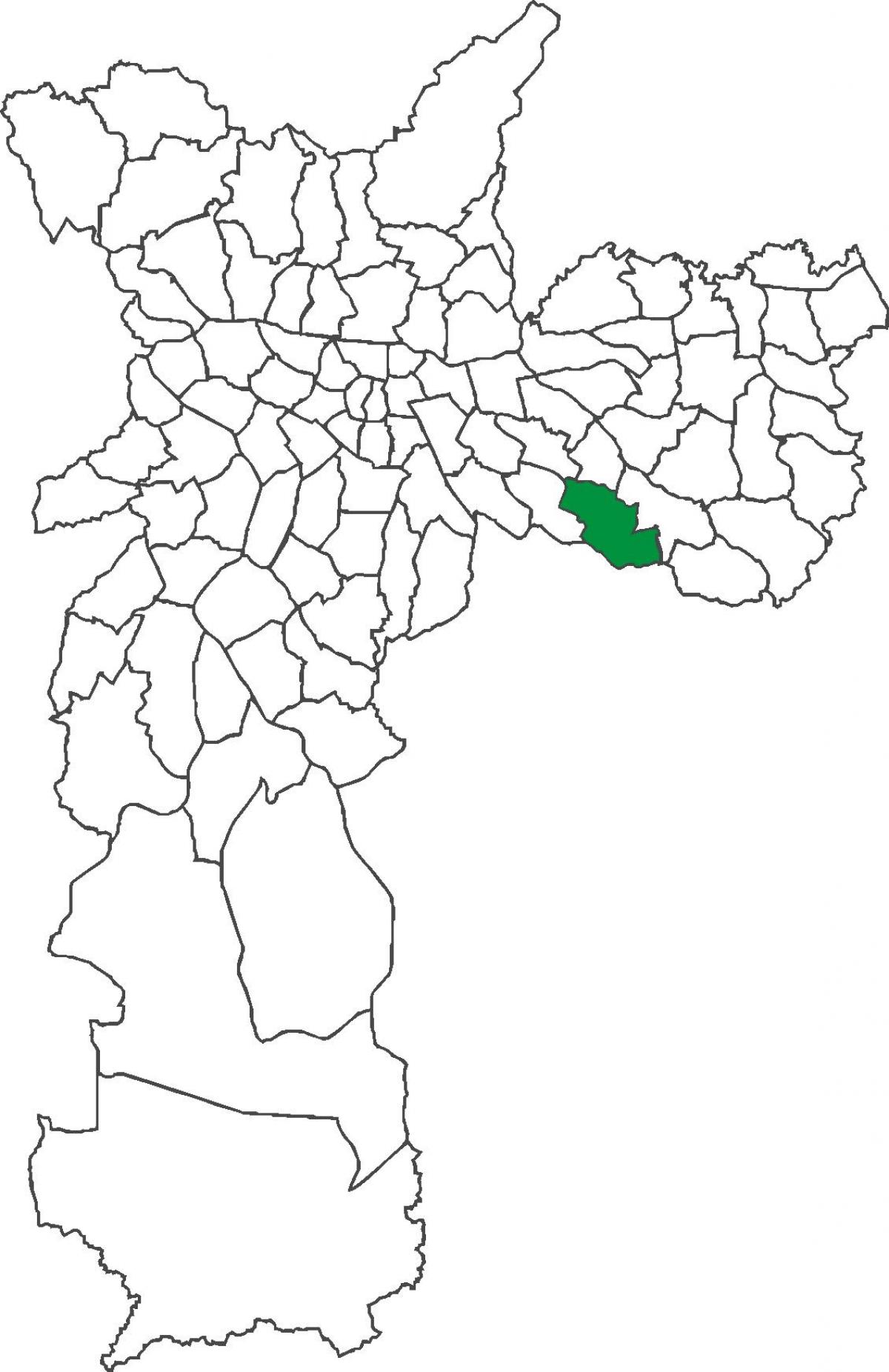 Քարտեզ շրջան Sapopemba