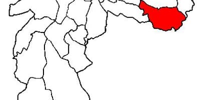 Քարտեզ Սան Матеус ենթաօրենսդրական պրեֆեկտուրա Սան