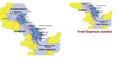 Քարտեզ Սան Экспрессо-Бандейрантисе