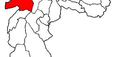 Քարտեզ супрефектур Butantã Սան