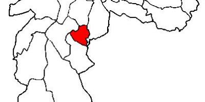 Քարտեզ ենթաօրենսդրական պրեֆեկտուրայում Жабакуара Սան