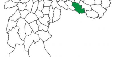 Քարտեզ շրջան Sapopemba